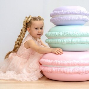 Giant Macaroons Candyland party 16th birthday decor Sweet one backdrop