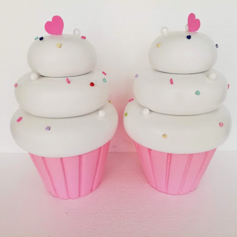 15 Giant Cupcake Prop Heart 40 Cm First Birthday Party Etsy