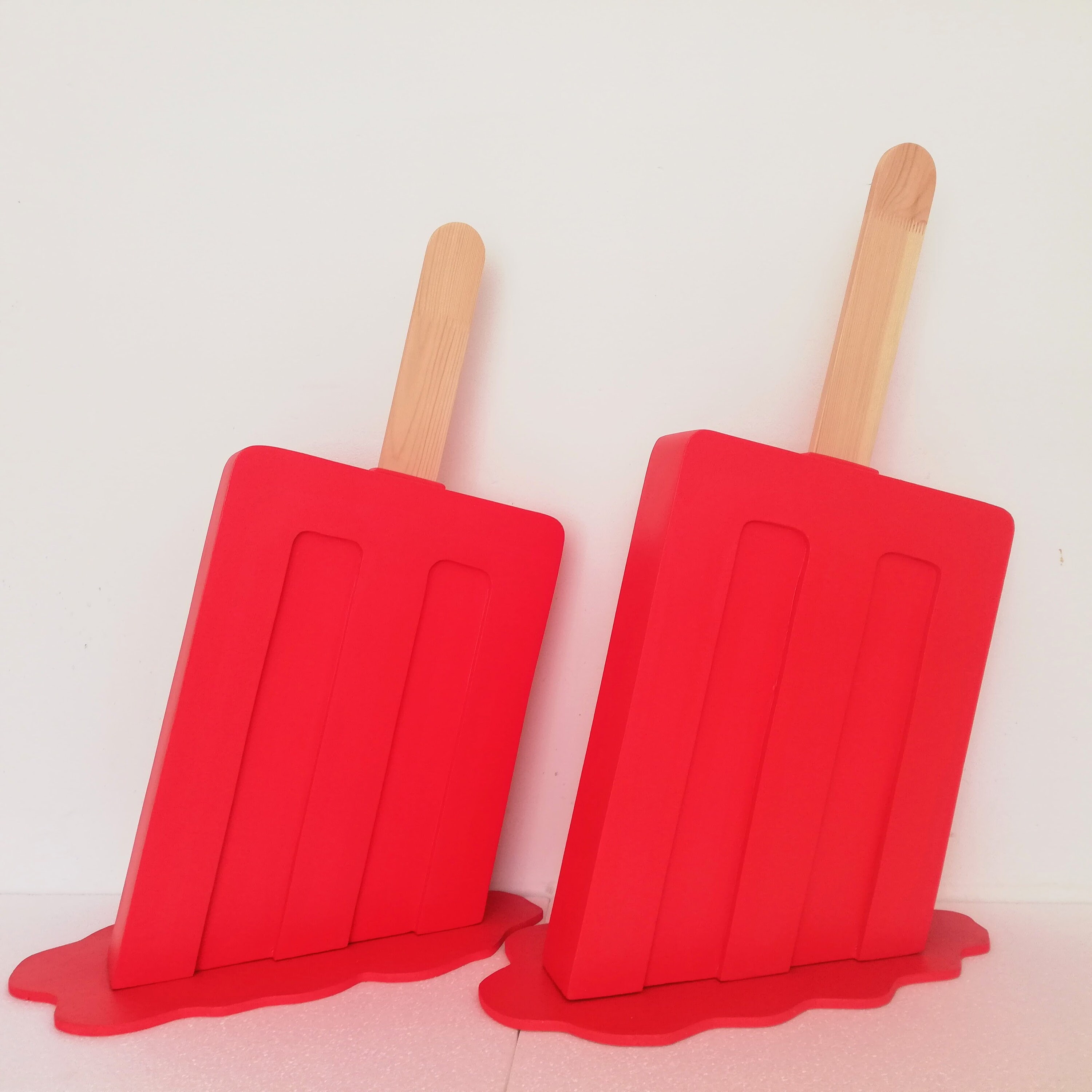 37 Ice Cream Melting Popsicle Bar 95 Cm Huge Sweet Etsy Canada