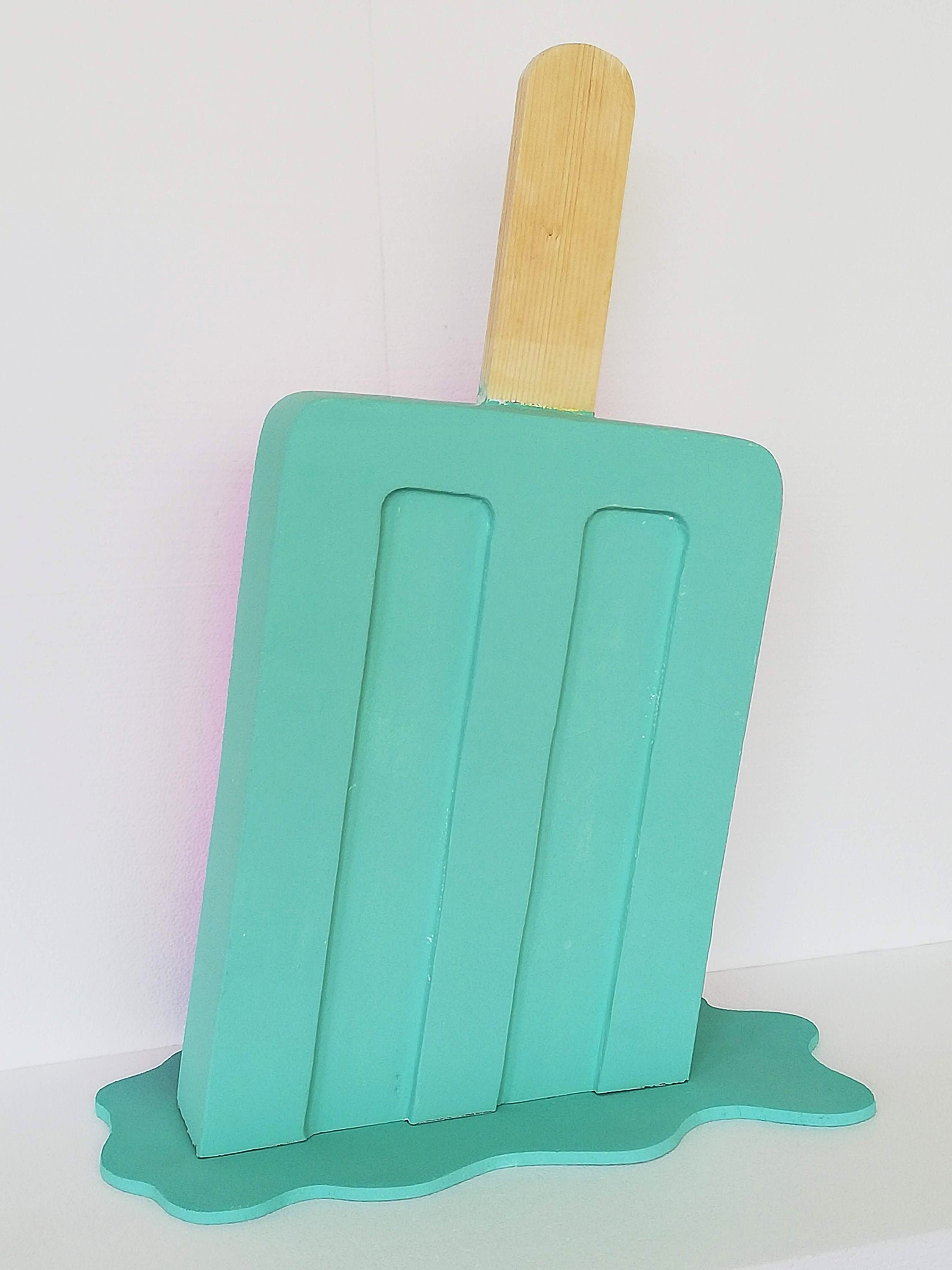 37 Ice Cream Melting Popsicle Bar 95 Cm Huge Sweet Etsy Canada