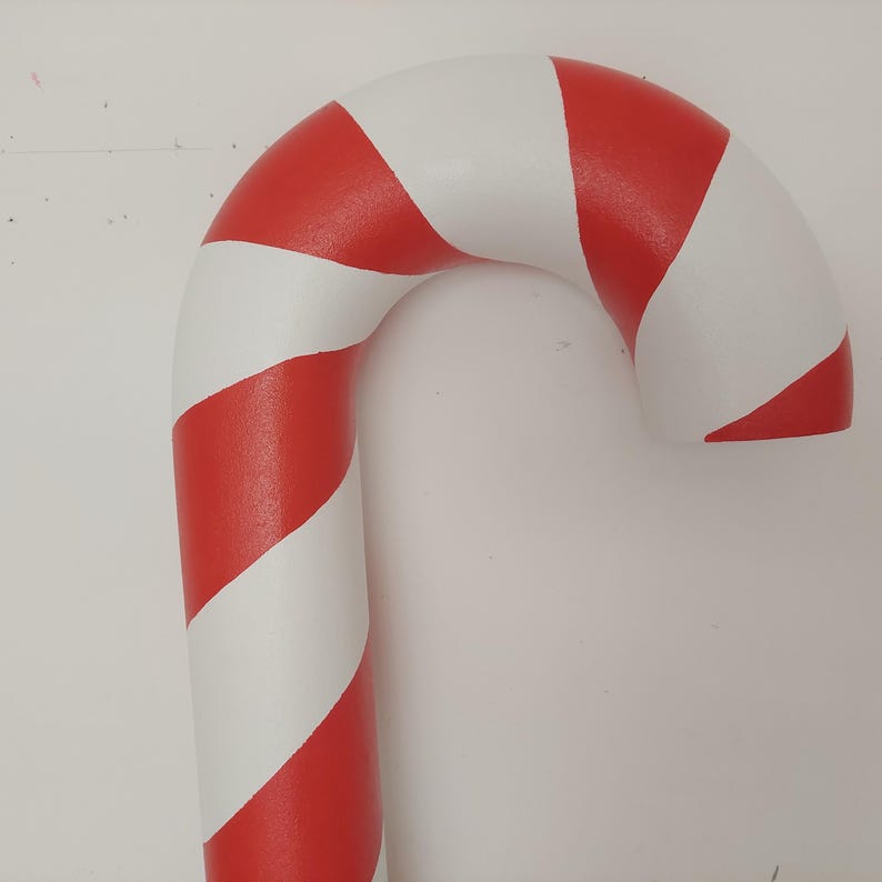 5ft Christmas Candy Cane Decorations Giant Prop Large Styrofoam Candy