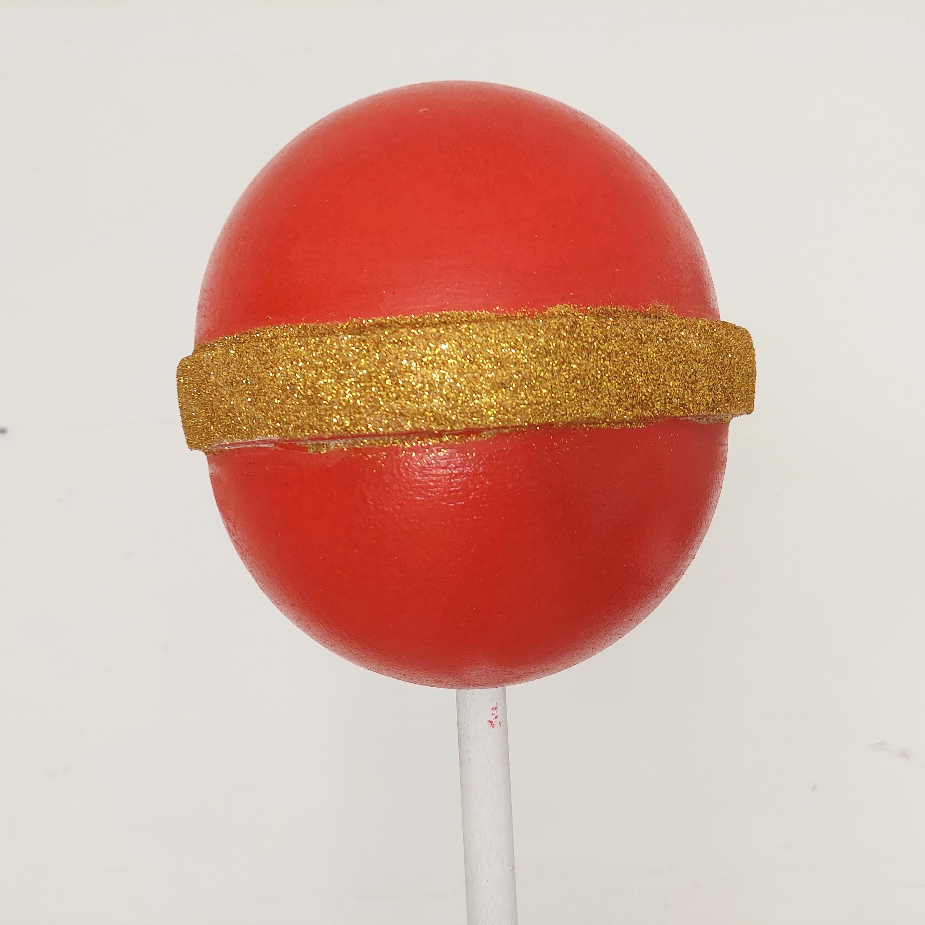 Large fake lollipop