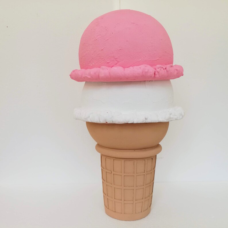 22 Giant Ice Cream Cone Prop Huge Sweet Prop for Etsy