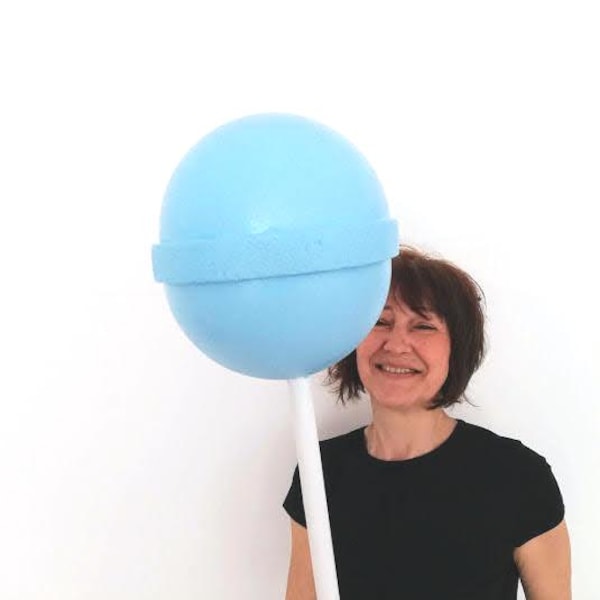 Fake Lollipop Candyland Party Deko Kulisse Candy Shop Pop Art Skulptur Sweet One Kulisse Baby