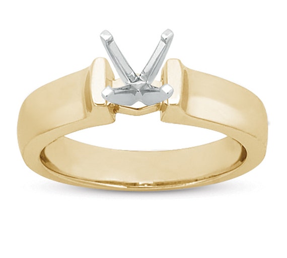 18k gold setting