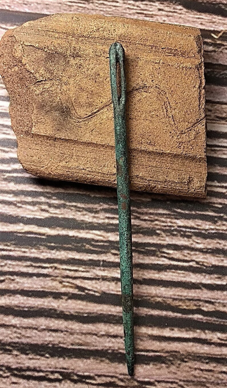 Ancient Vikings bronze needle 912 century.Archaeological find Etsy