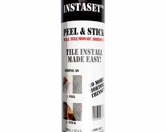 Instaset White Same Day Install & Grout Instant Thinset Mortar Mastic Adhesive Crack Isolation Roll (14.5 Sq.Ft./Roll)