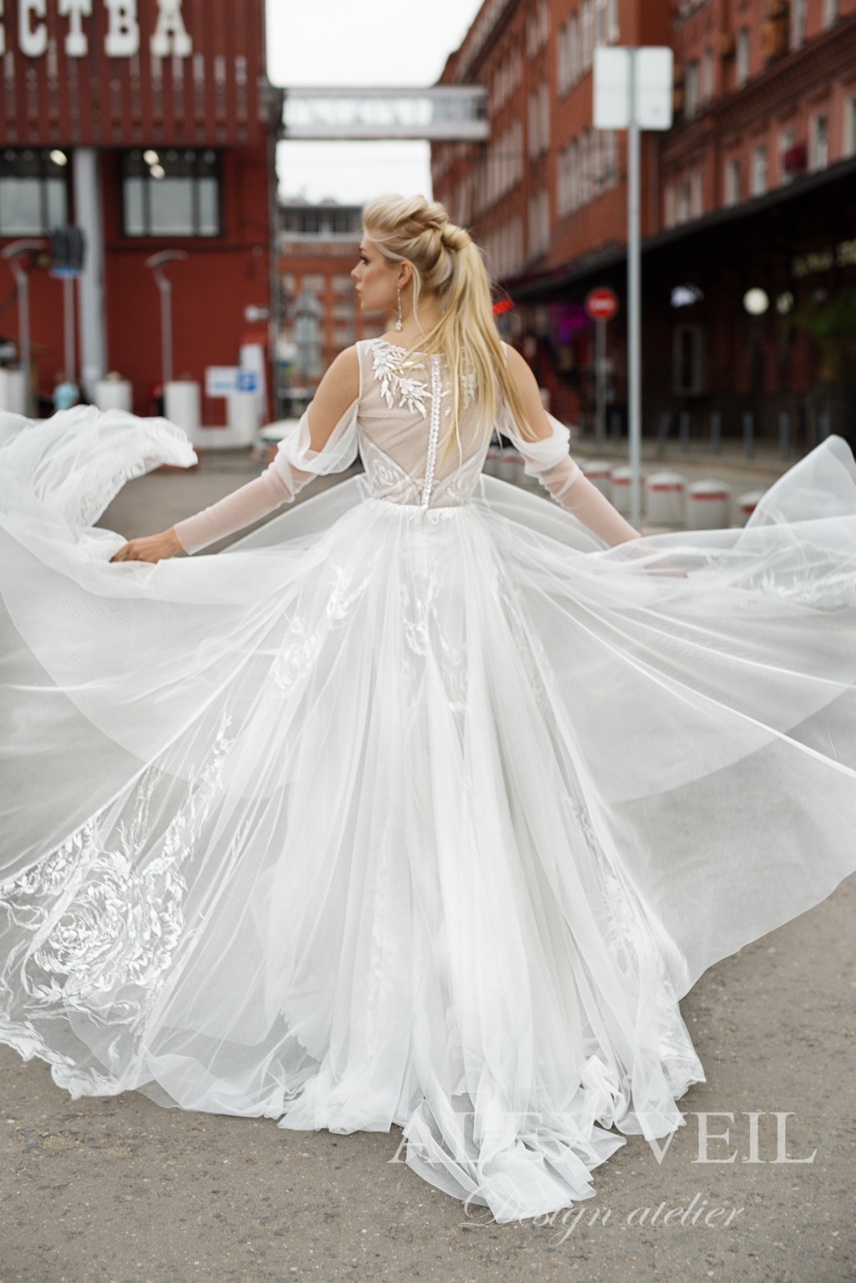 Wedding Dress Aria Etsy