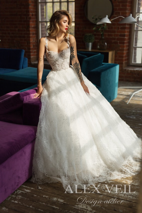 gorgeous princess wedding dresses