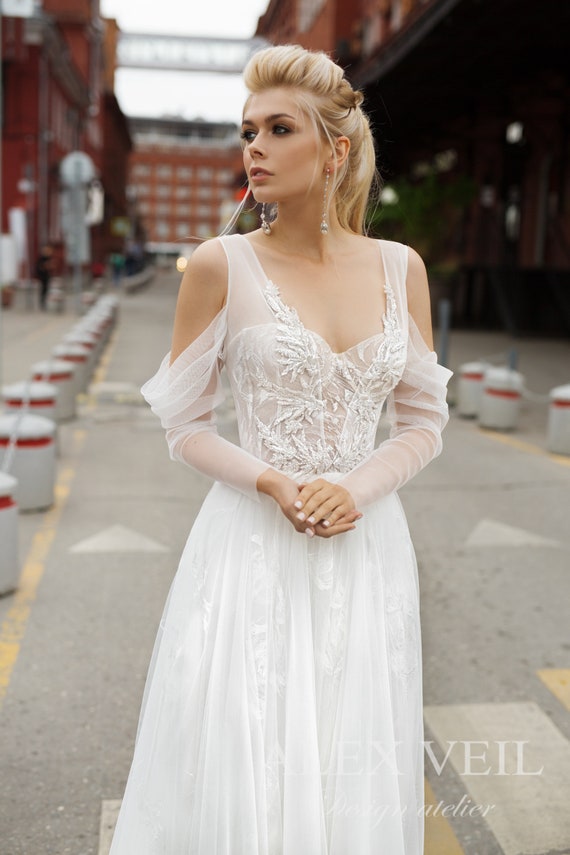 Wedding Dress Aria Etsy