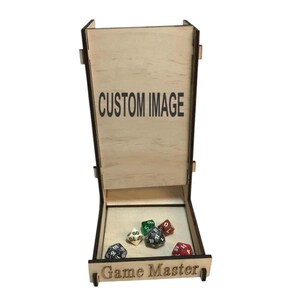 Torre de dados GRANDE com imagem personalizada