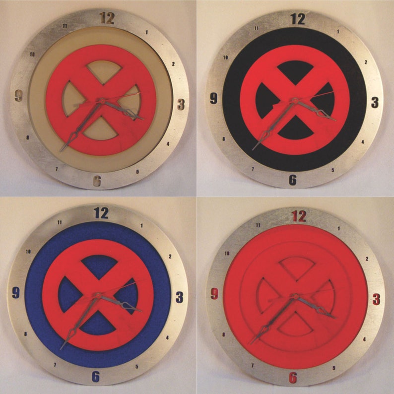 Comic Book 1 Superheroes Clock 14 Diameter - Etsy
