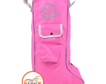 custom tall boot bag