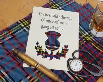 Funny Scottish Card Etsy