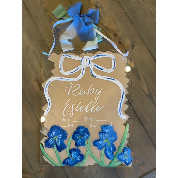 Hospital Door Hanger Etsy