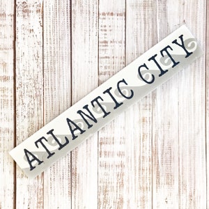 ATLANTIC CITY, Atlantic City NJ, Atlantic City Beach, Jersey Shore, New Jersey Shore, New Jersey, Casino, Gift for mom, Housewarming Gift