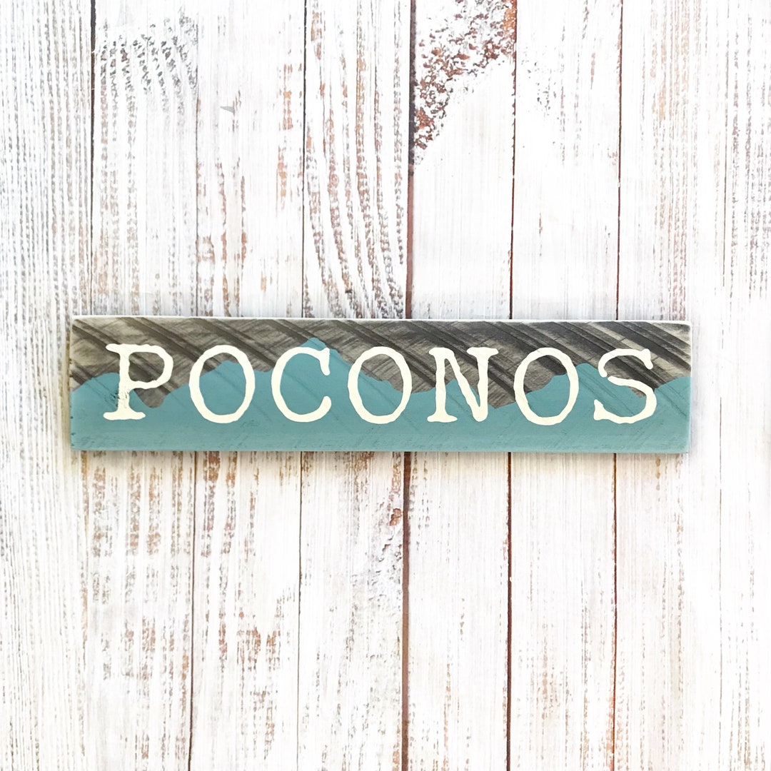 Poconos Signpennsylvania Signpocono Mountainsstroudsburglehigh