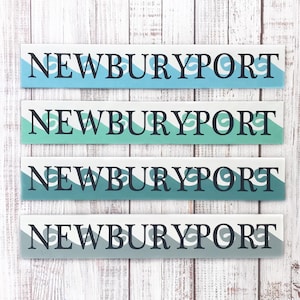 NEWBURYPORT, MASSACHUSETTS, Newburyport MA, Plum Island, Newburyport Mass, Nbpt, New England, Housewarming gift, New Home gift, New house