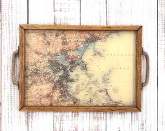 BOSTON MASSACHUSETTS, Boston, Boston City Map, Map of Boston, Massachusetts map, Map gift, Gift for him, Boston Map, house warming gift