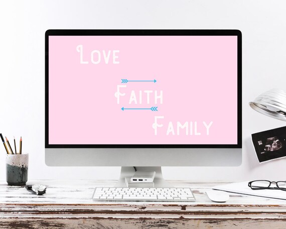 3 Tailles Bureau Fond Decran Devis Fond Decran Fond Etsy