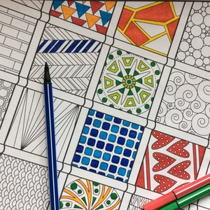 Doodle Coloring Page