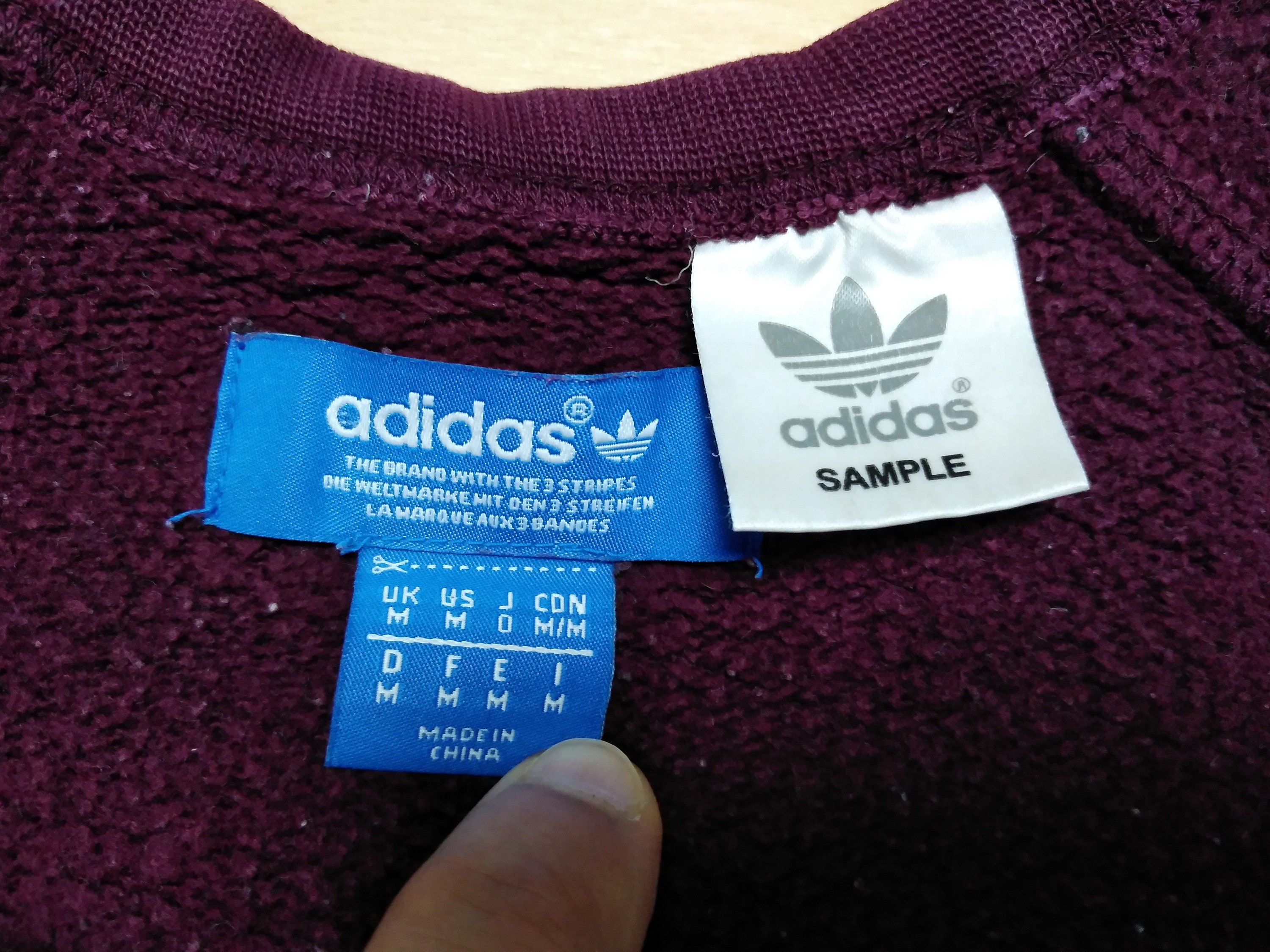 ADIDAS CREWNECK SAMPLE jersey / Sudadera Adidas rara - Etsy