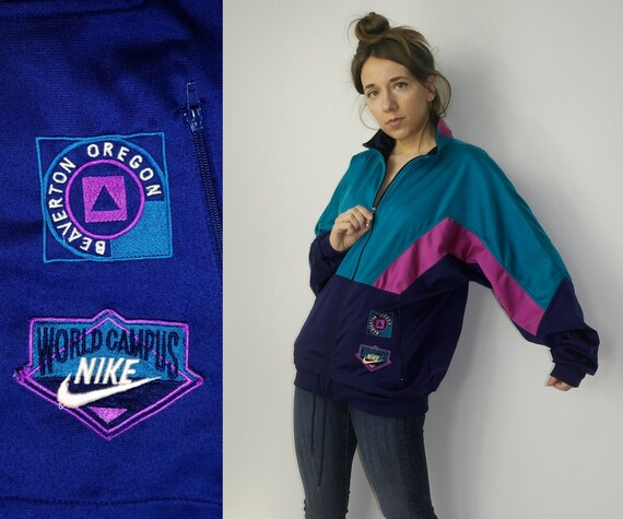 Chándal vintage NIKE Beaverton / Nike World Campus / Nike | Etsy España