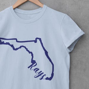 Tampa Bay Rays Unisex Short Sleeve Shirt, Men&#39;s Rays Shirt, Women&#39;s Rays Shirt, Baseball Game Shirt, Gift for Rays Fan, Fan Spirit Wear
