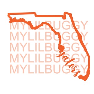 Florida Gators SVG. SVG für Gators.