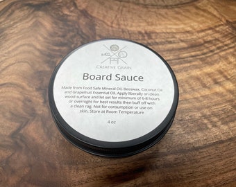 Wood Board Sauce/Oil Wax