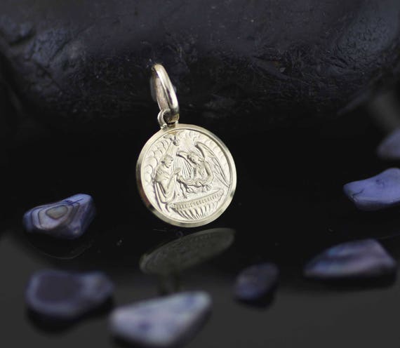 14K Baptism Necklace 14K Solid Gold Baptism Necklace 14K