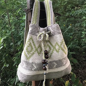 Crochet Boho Backpack Pattern: Into The Woods Backpack image 5