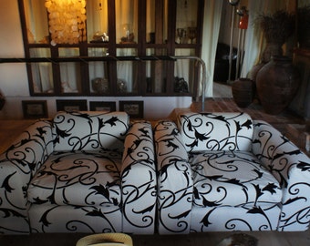 pair of French design armchairs 40s