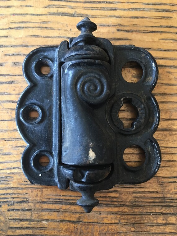 Antique Cast Iron Screen Door Hinge 3 X 3 Etsy