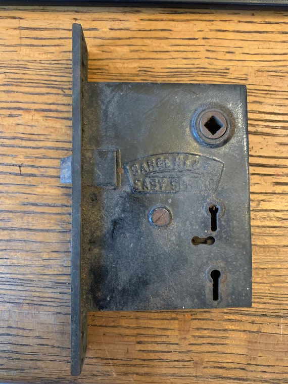 Antique Sargent Co Mortise Lock Etsy