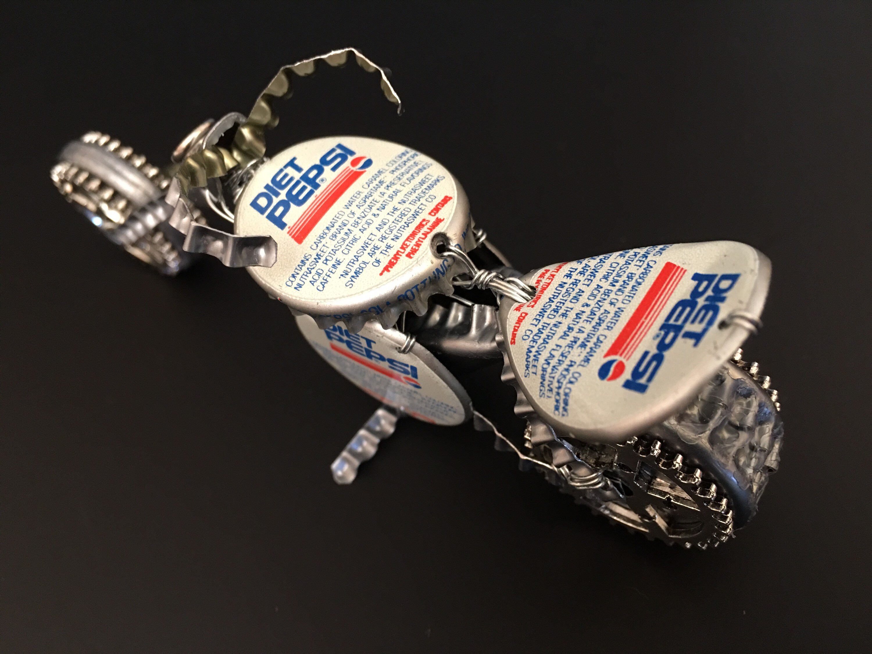 Beer Bottle Cap Motorcycle Bike Upcycled Caps SUPER COOL Etsy