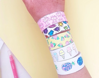 Braccialetti dell'amicizia in carta stampabile, attività da colorare per bambini, attività da colorare per adolescenti, attività da colorare per ragazze, attività con la carta