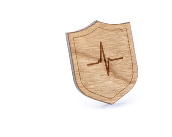 Wooden Accessories Company Wooden Tie Clips with Laser Engraved Flag of Bangladesh Design Cherry Wood Tie Bar Engraved in The USA