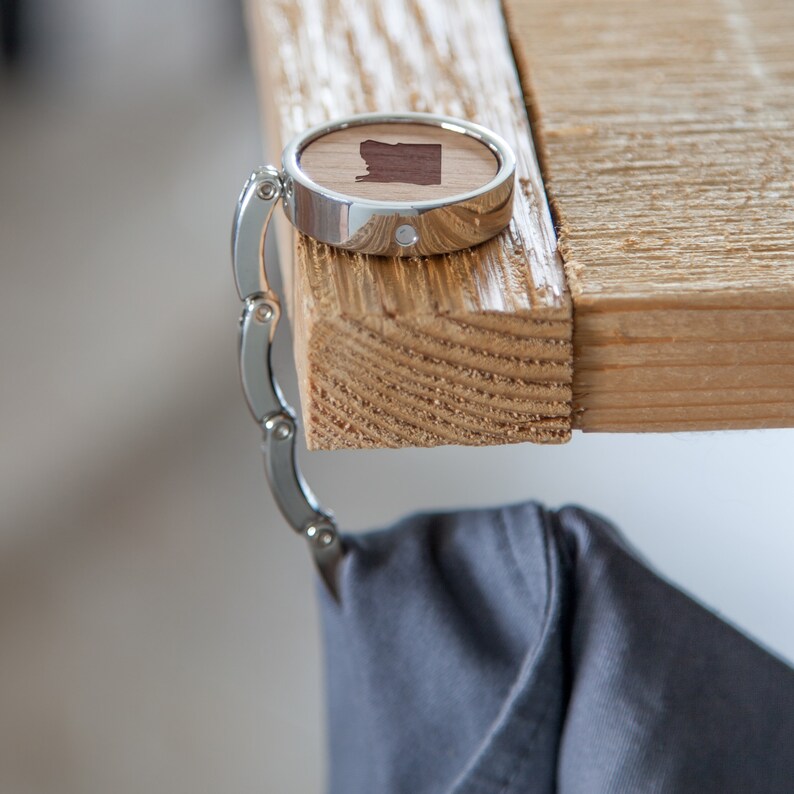 Oregon Wooden Purse Hanger Purse Hook Handbag Hanger Table Etsy