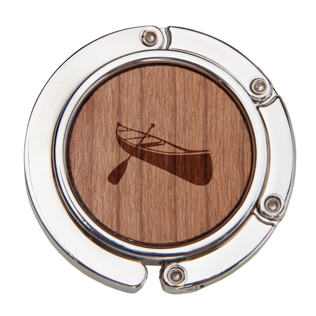 Canoe Wooden Purse Hanger, Purse Hook, Handbag Hanger, Table Hanger