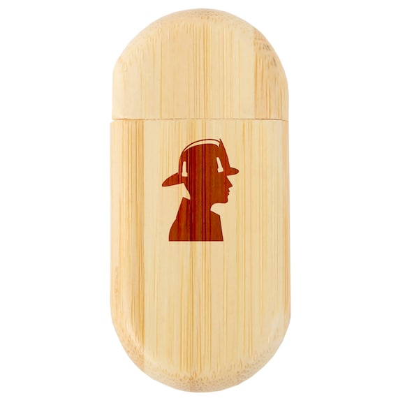 8Gb USB Gift for All Occasions Wood Flash Drive with Laser Engraving Leaf 8Gb Bamboo USB Flash Drive with Rounded Corners