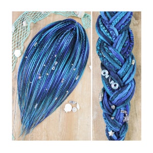 Wooldreads "Deep Sea" - braids & accessories included -