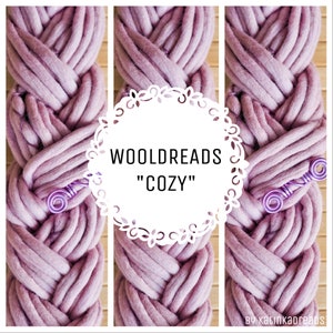 Wooldreads "Cozy" - braids & accessories included -