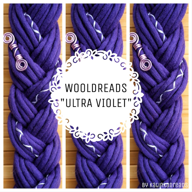 Wolldreads Ultra Violet