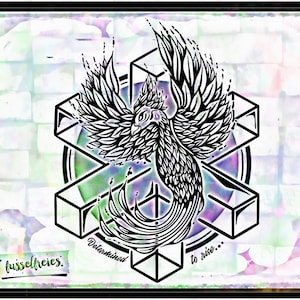 Phoenix Design - Fichier traceur DXF SVG par Fusselfreies (à partir du calendrier de l’Avent 2021)