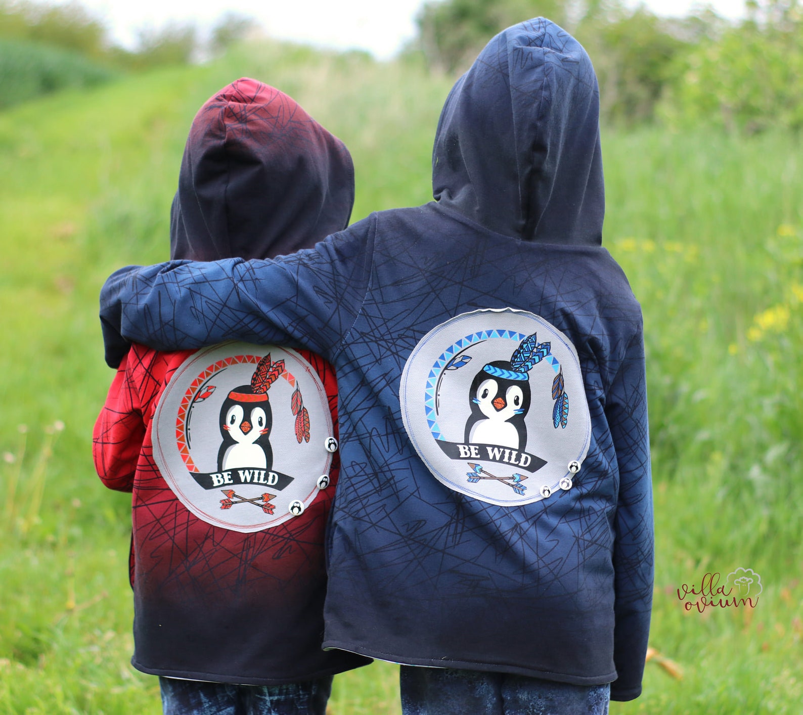 Download DXF SVG cut file Boho Wildlings Vol2 Penguin Dog Monkey | Etsy