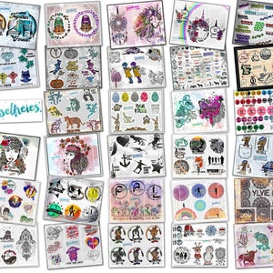 DXF SVG cut file DIY Megapack Fusselfreies - Pick any 5 sets (excluding combi-sets and other megapacks)