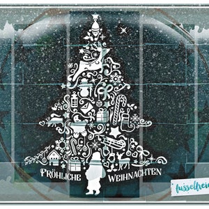 DXF SVG cut file Christmas Tree by Fusselfreies (from advent calendar 2021)