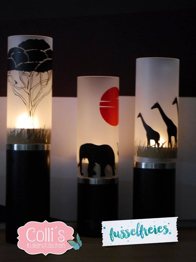 DXF SVG cut file series Wildlife Africa Elephant image 5
