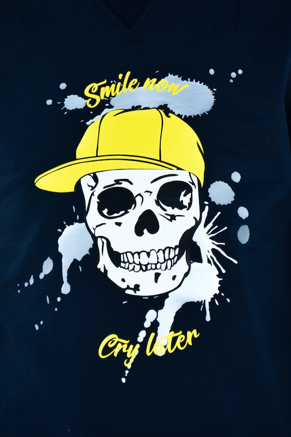 Download Svg Dxf Cut File Skull Boy Svg Skull Svg Cap Svg Fusselfreies Etsy